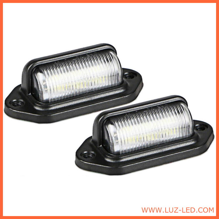 LED License Plate Light for Heavy Duty Trucks and Trailers
