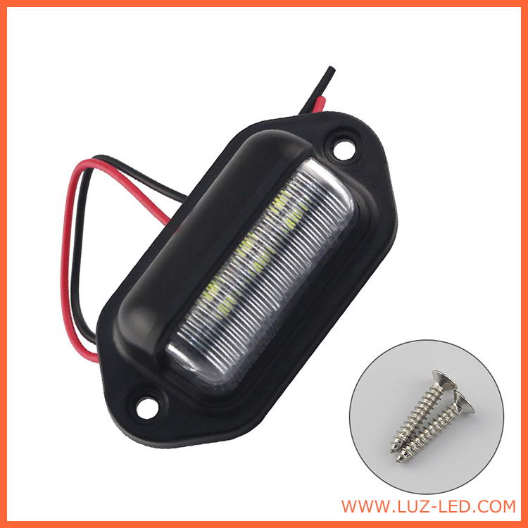 led number plate lamp for Heavy Duty Trucks and Trailers