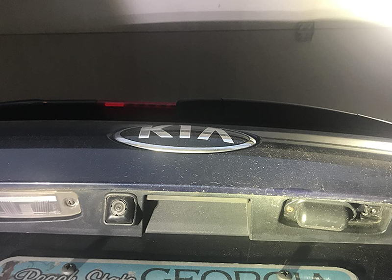 kia license plate light